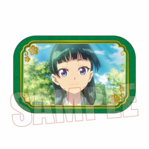 【グッズ-バッチ】薬屋のひとりごと メモリーズスクエア缶バッジ 猫猫A
