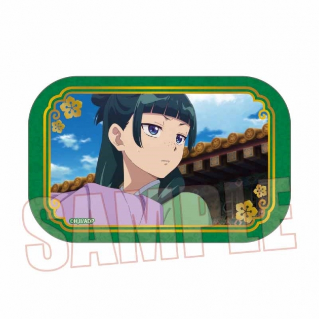 【グッズ-バッチ】薬屋のひとりごと メモリーズスクエア缶バッジ 猫猫B
