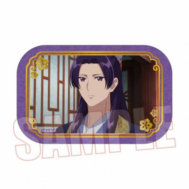 【グッズ-バッチ】薬屋のひとりごと メモリーズスクエア缶バッジ 壬氏C
