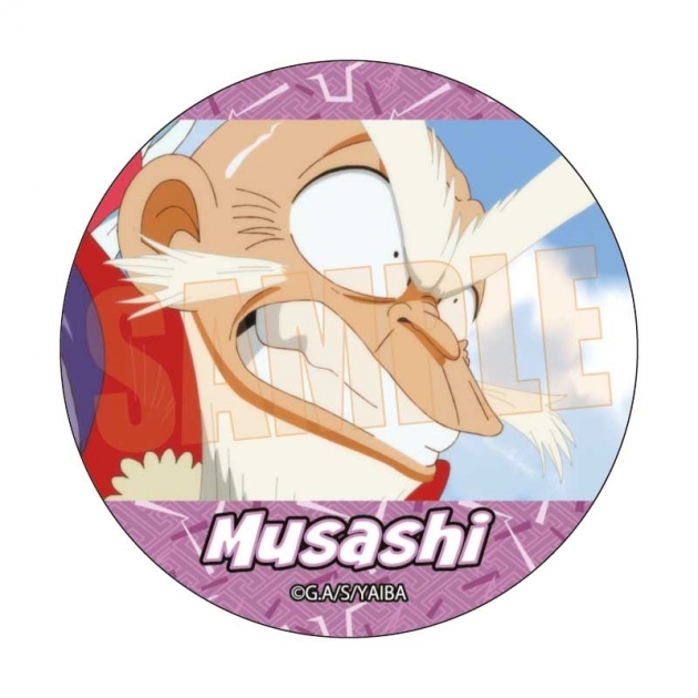 【グッズ-バッチ】真・侍伝YAIBA メモリーズ缶バッジ 宮本 武蔵
