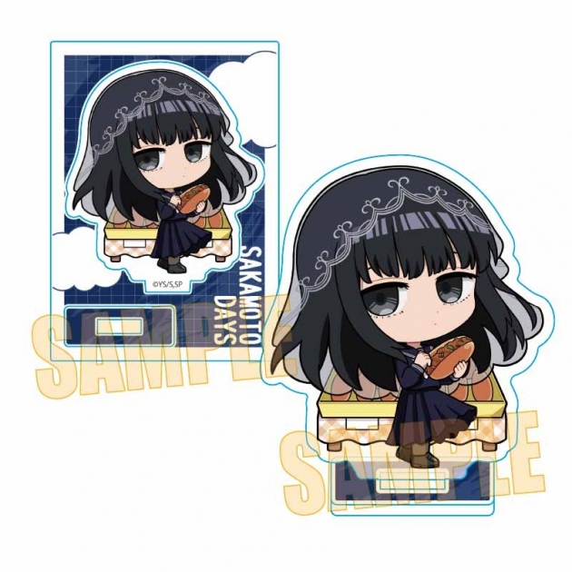 【グッズ-スタンドポップ】SAKAMOTO DAYS ミニスタンド 大佛(先生と生徒)【アニメイト先行販売】