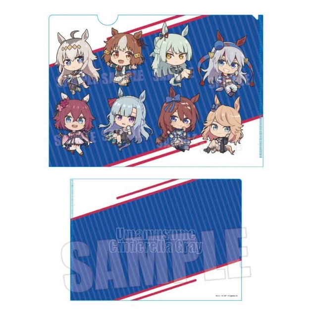 【グッズ-クリアファイル】アニメ『ウマ娘 シンデレラグレイ』 ぷかっしゅクリアファイル A

