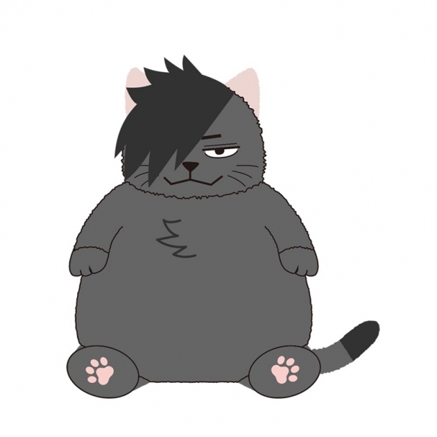 【グッズ-ぬいぐるみ】ハイキュー!! ねこ肯定感 クロオネコ
