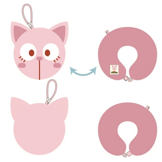 【グッズ-クッション】僕のヒーローアカデミア アニマルネックピロー オチャネコ
