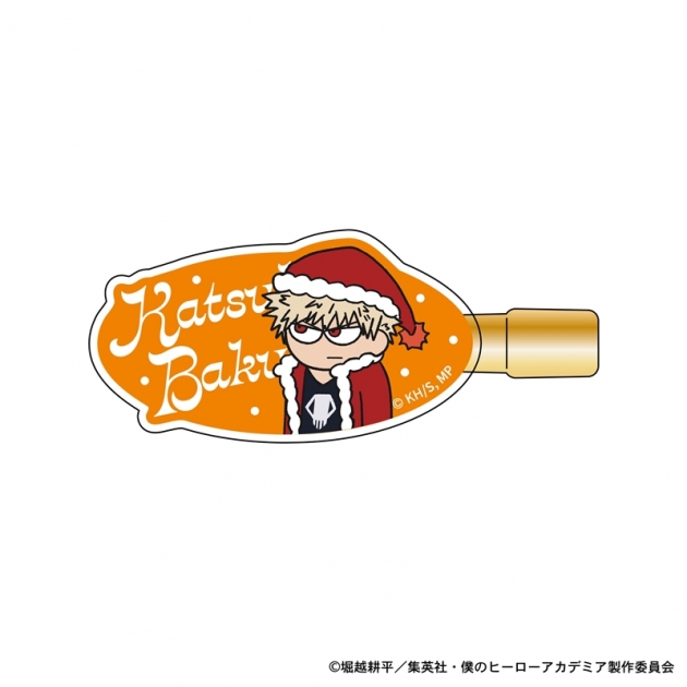 【グッズ-ヘアバンド】僕のヒーローアカデミア ジロリヘアクリップ-クリスマスver- (爆豪勝己)
