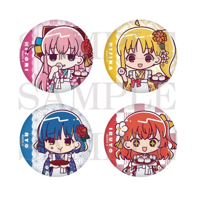 【グッズ-バッチ】アニメ『ぼっち・ざ・ろっく!』 ランダム缶バッジ(4種)
