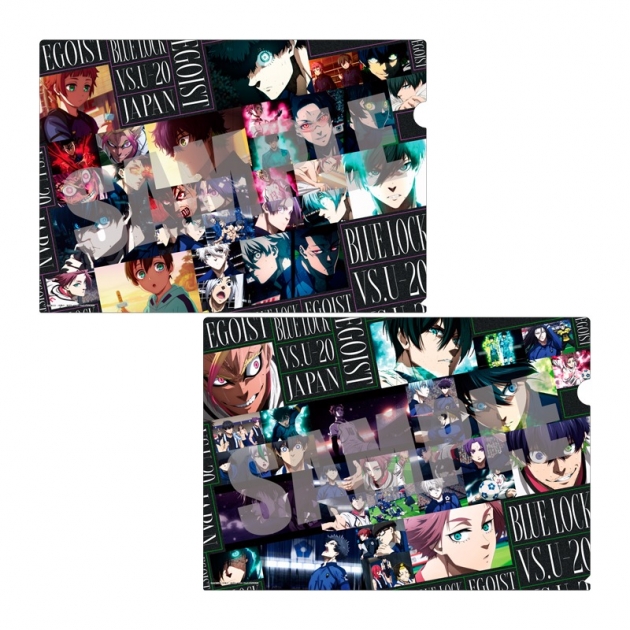 【グッズ-クリアファイル】ブルーロック 場面写クリアファイルセット B ver.
