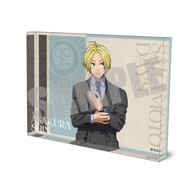 【グッズ-置きもの】SAKAMOTO DAYS アクリルブロック 朝倉 シン Dress up ver.