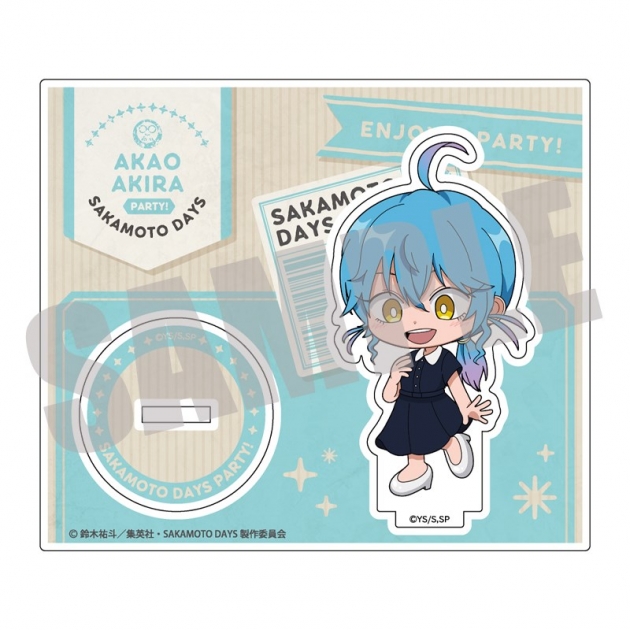 【グッズ-スタンドポップ】SAKAMOTO DAYS アクリルスタンド 赤尾 晶 PARTY ver.