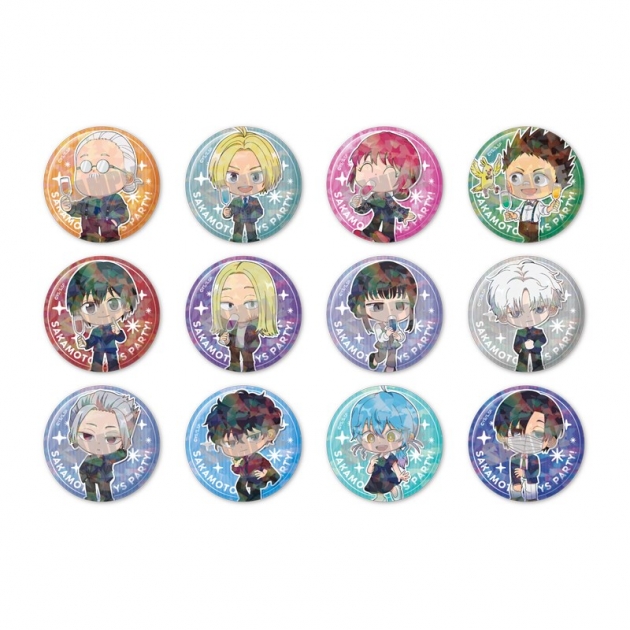 【グッズ-バッチ】SAKAMOTO DAYS トレーディングホログラム缶バッジ PARTY ver.(全12種)