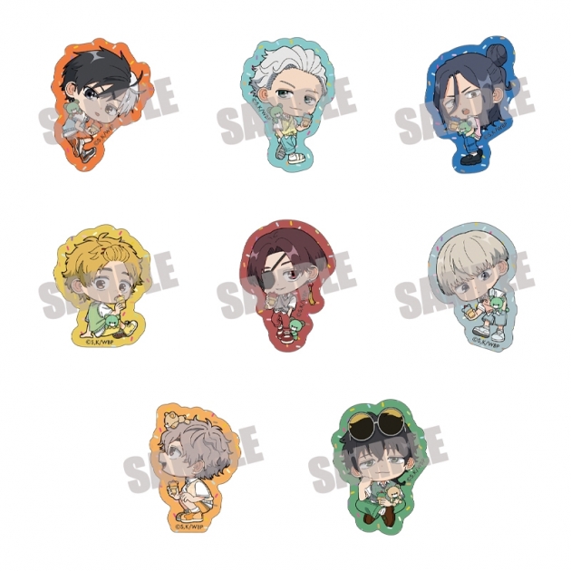 【グッズ-シール】WIND BREAKER フレークシール STUFFED TOY ver.
