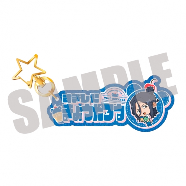 【グッズ-キーホルダー】WIND BREAKER お名前キーホルダー 杉下 京太郎 STUFFED TOY ver.

