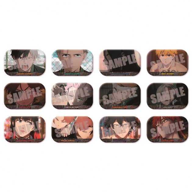 【グッズ-バッチ】WIND BREAKER トレーディングスクエア缶バッジコレクション 作中場面写ver. vol.2(全12種)
