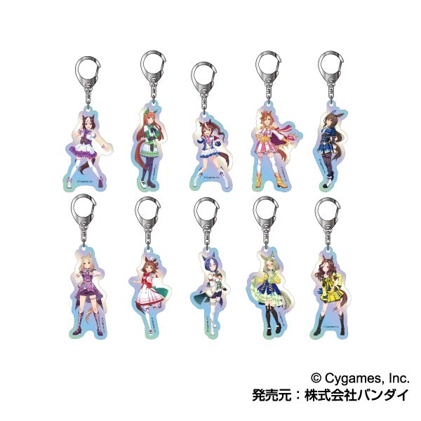 【グッズ-キーホルダー】ウマ娘 プリティーダービー オーロラアクリルキーホルダーA BOX
