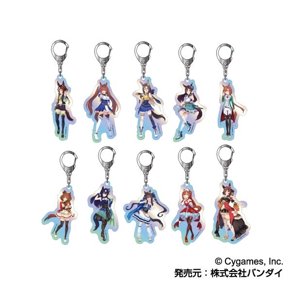 【グッズ-キーホルダー】ウマ娘 プリティーダービー オーロラアクリルキーホルダーB BOX
