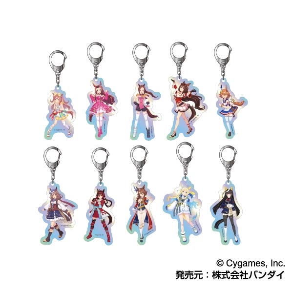 【グッズ-キーホルダー】ウマ娘 プリティーダービー オーロラアクリルキーホルダーC BOX
