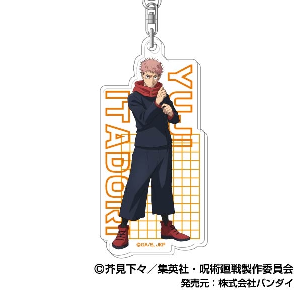 【グッズ-キーホルダー】呪術廻戦 アクリルキーホルダーVol.3 01 虎杖 悠仁 A
