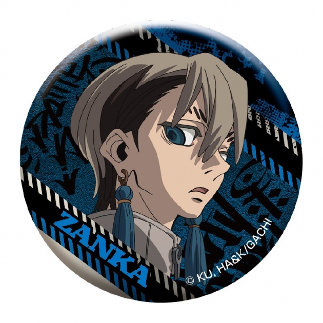【グッズ-バッチ】ガチアクタ メタリック缶バッジ(ザンカ)

