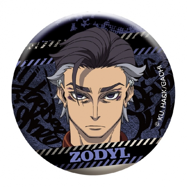 【グッズ-バッチ】ガチアクタ メタリック缶バッジ(ゾディル)
