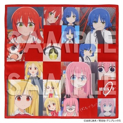 【グッズ-ハンカチ】アニメ「ぼっち・ざ・ろっく!」 プリントハンカチ
