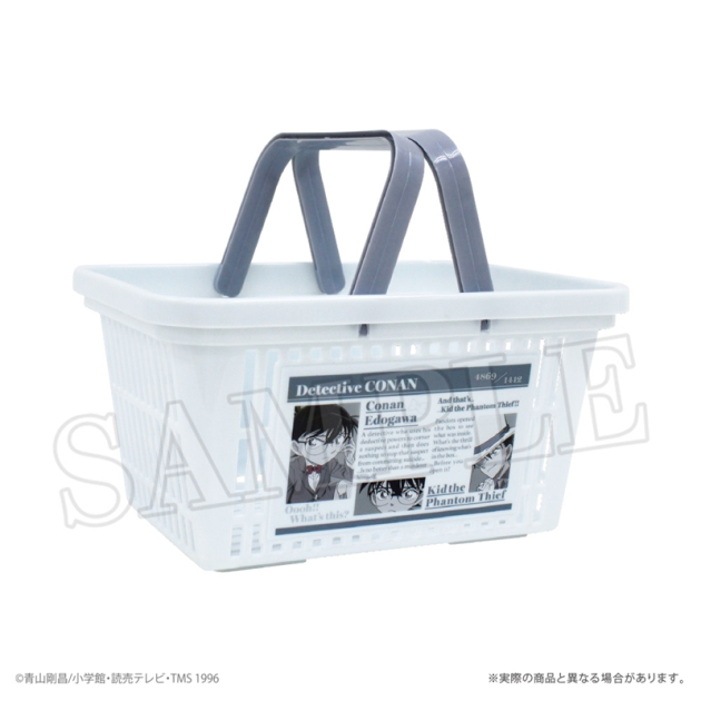 【グッズ-収納BOX】名探偵コナン キャラバスケット Newspaper

