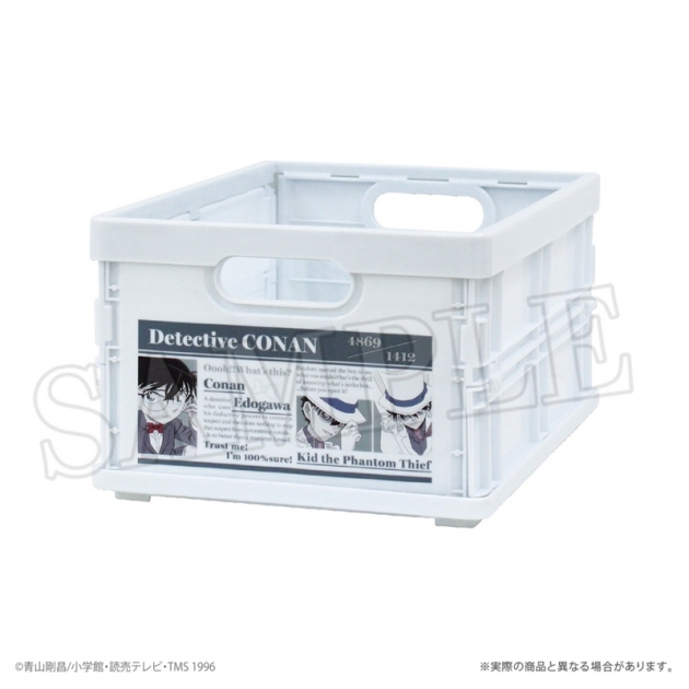 【グッズ-収納BOX】名探偵コナン キャラコンテナ Newspaper
