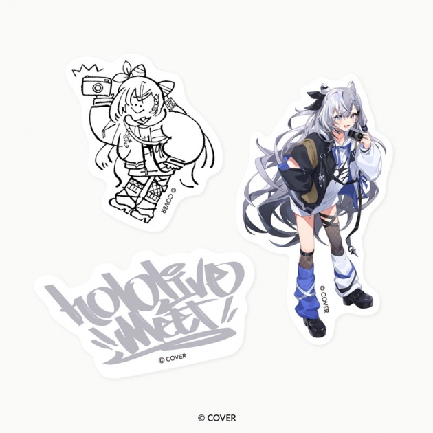 【グッズ-ステッカー】hololive meet 2025 「hololive Meet 2025」ステッカーセット　ベスティア・ゼータ
