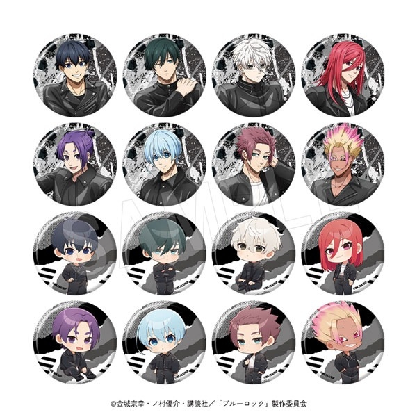【グッズ-バッチ】ブルーロック トレーディング缶バッジ(ランダムホロ入り) パンクver.
