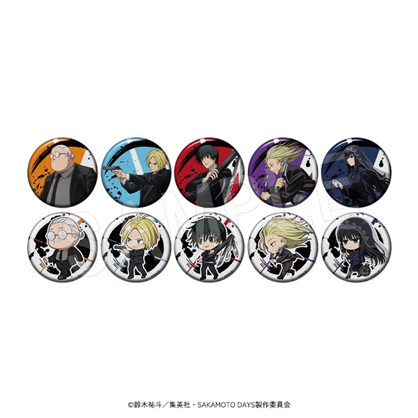 【グッズ-バッチ】SAKAMOTO DAYS トレーディングマット缶バッジ 出陣ver.