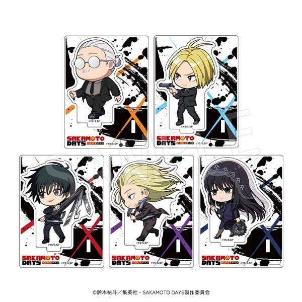 【グッズ-スタンドポップ】SAKAMOTO DAYS トレーディングアクリルスタンド 出陣ミニキャラver.