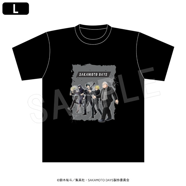 【グッズ-Tシャツ】SAKAMOTO DAYS Tシャツ 出陣ver. Lサイズ