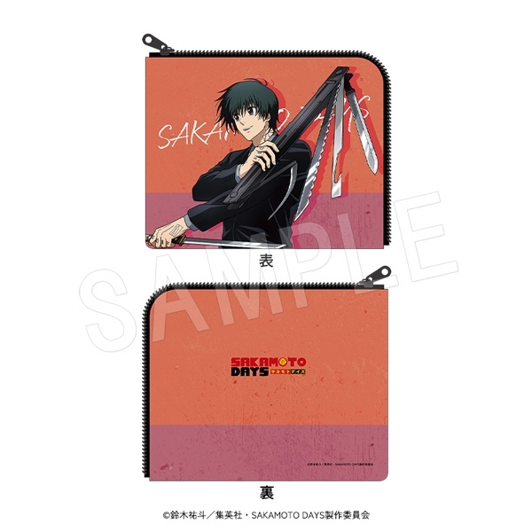 【グッズ-ポーチ】SAKAMOTO DAYS フラットポーチ 出陣ver. 南雲