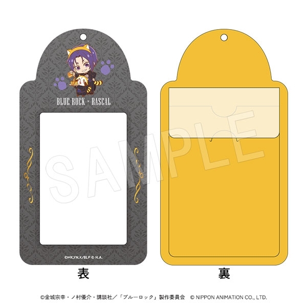 【グッズ-カードケース】ブルーロック×ラスカル フォトカードホルダー 執事ミニキャラver. 御影玲王
