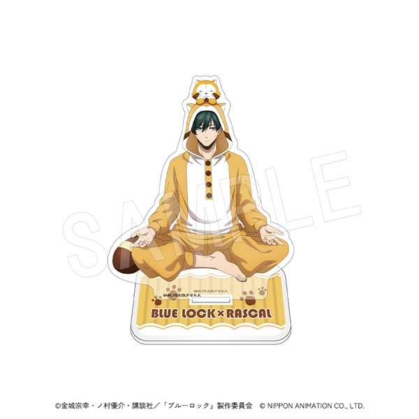 【グッズ-スタンドポップ】ブルーロック×ラスカル アクリルフィギュアスタンド 糸師 凛
