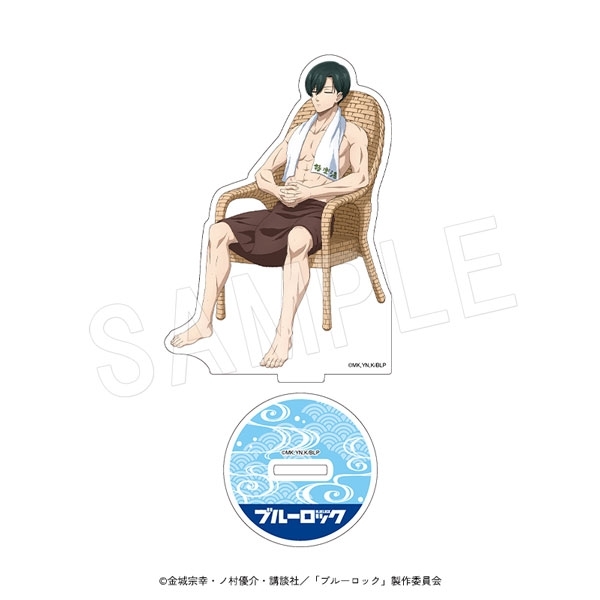 【グッズ-スタンドポップ】ブルーロック アクリルフィギュアスタンド お風呂ver. 糸師 凛
