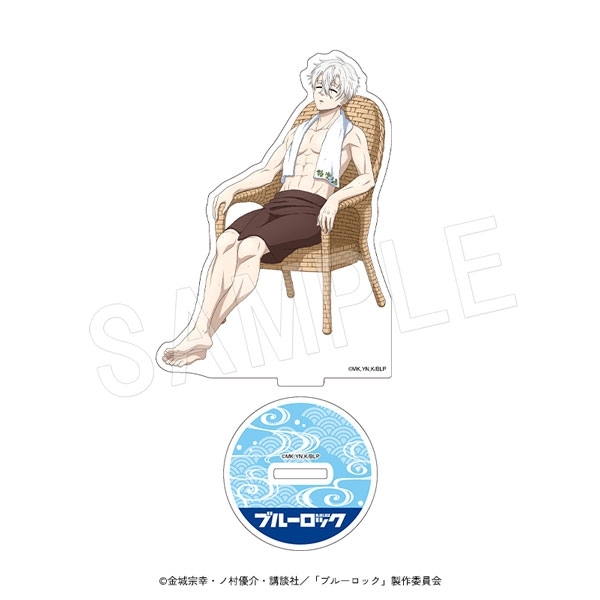 【グッズ-スタンドポップ】ブルーロック アクリルフィギュアスタンド お風呂ver. 凪 誠士郎
