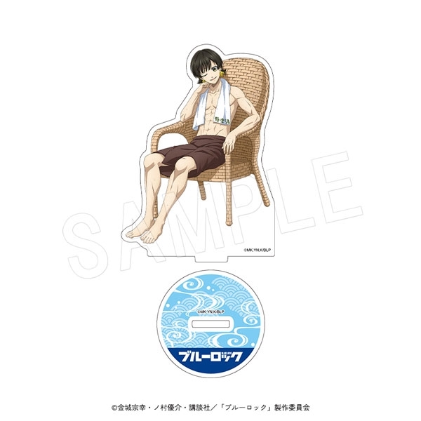 【グッズ-スタンドポップ】ブルーロック アクリルフィギュアスタンド お風呂ver. 蜂楽 廻
