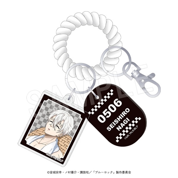 【グッズ-キーホルダー】ブルーロック ロッカーキー風キーホルダー お風呂ver. 凪 誠士郎
