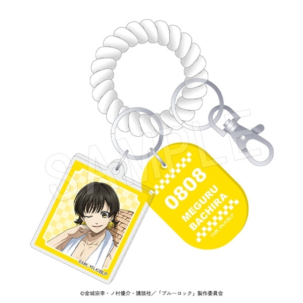 【グッズ-キーホルダー】ブルーロック ロッカーキー風キーホルダー お風呂ver. 蜂楽 廻
