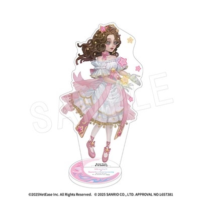 【グッズ-スタンドポップ】第五人格×サンリオ 等身アクリルスタンド 「心理学者」×リトルツインスターズ(ララ)
