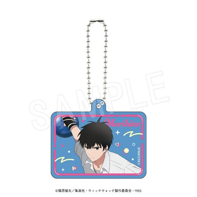 【グッズ-キーホルダー】TVアニメ『ウィッチウォッチ』 ラメアクリルキーホルダー ROUND1コラボver. 乙木守仁

