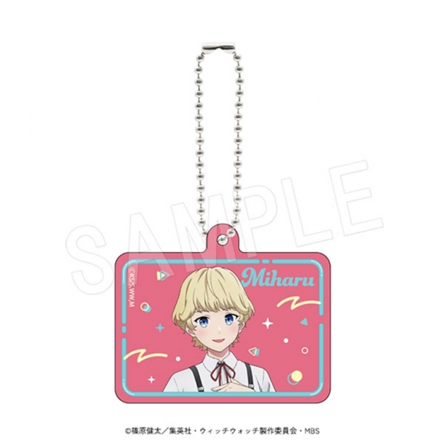 【グッズ-キーホルダー】TVアニメ『ウィッチウォッチ』 ラメアクリルキーホルダー ROUND1コラボver. 霧生見晴
