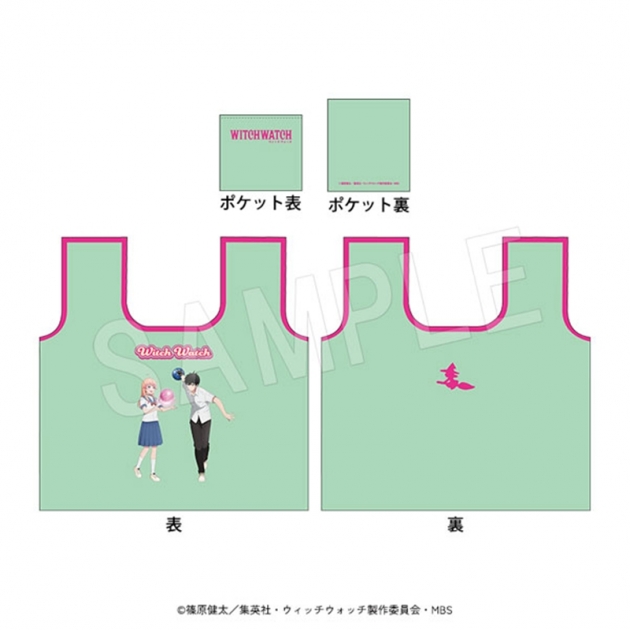 【グッズ-バッグ】TVアニメ『ウィッチウォッチ』 エコバッグ ROUND1コラボver.
