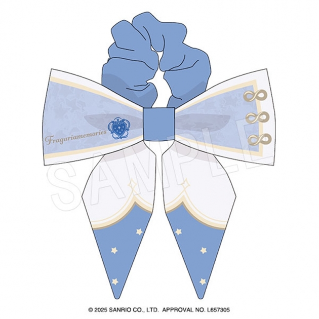 【グッズ-ヘアバンド】フラガリアメモリーズ リボンシュシュ 2nd Anniversary ver. BLUE BOUQUET
