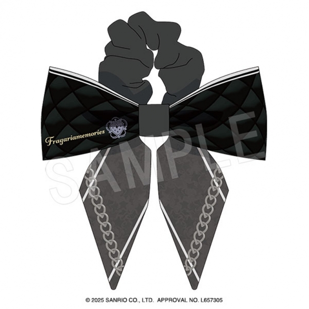 【グッズ-ヘアバンド】フラガリアメモリーズ リボンシュシュ 2nd Anniversary ver. NOIR BOUQUET
