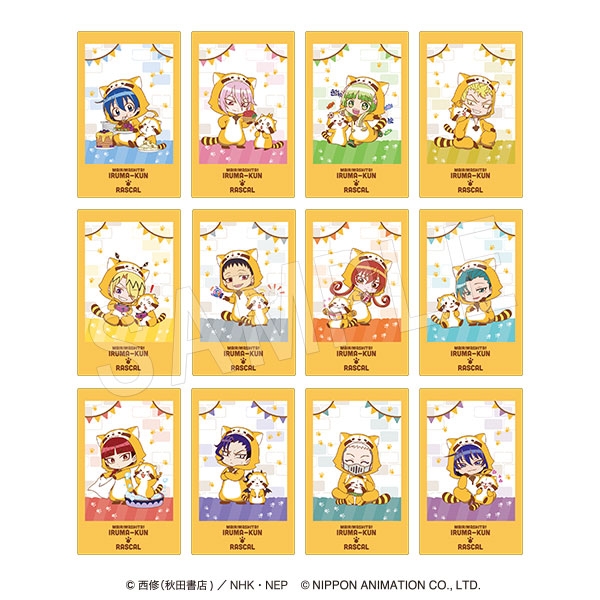 【グッズ-カード】魔入りました! 入間くん×ラスカル ポラショットコレクション ラスカルコラボver.
