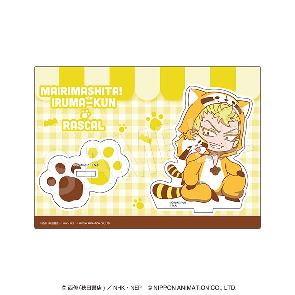 【グッズ-スタンドポップ】魔入りました! 入間くん×ラスカル アクリルスタンド ラスカルコラボver. サブノック・サブロ
