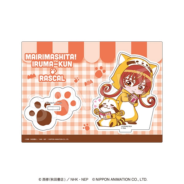 【グッズ-スタンドポップ】魔入りました! 入間くん×ラスカル アクリルスタンド ラスカルコラボver. アザゼル・アメリ
