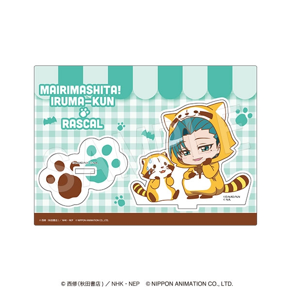 【グッズ-スタンドポップ】魔入りました! 入間くん×ラスカル アクリルスタンド ラスカルコラボver. アミィ・キリヲ
