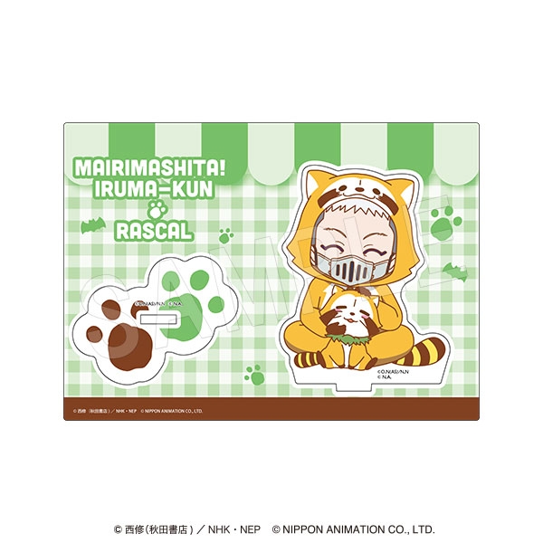 【グッズ-スタンドポップ】魔入りました! 入間くん×ラスカル アクリルスタンド ラスカルコラボver. バラム・シチロウ
